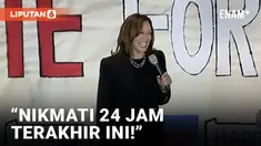 Wakil Presiden Kamala Harris memulai hari terakhir kampanye pemilu di Scranton, Pennsylvania, dengan mengajak para pendukung untuk menikmati momen “mengetuk pintu tetangga” demi meraih suara.