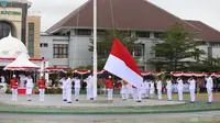 BNPT mengikuti upacara Hari Ulang Tahun ke-78 Republik Indonesia (HUT ke-78 RI) di berbagai wilayah dan merupakan bagian dari upaya menggelorakan persatuan dan kesatuan serta menolak ideologi kekerasan. (Ist)