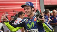 Pebalap Yamaha, Valentino Rossi, mengakui bakal sulit memenangi balapan MotoGP Austin, Amerika Serikat, Minggu (10/4/2016).