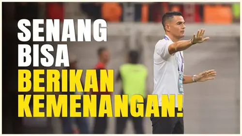 VIDEO: Carlos Pena Mengaku Lega Bisa Bawa Persija Jakarta Menang di Laga Perdana BRI Liga 1