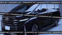 Foto Toyota Vellfire terbaru bocor di internet