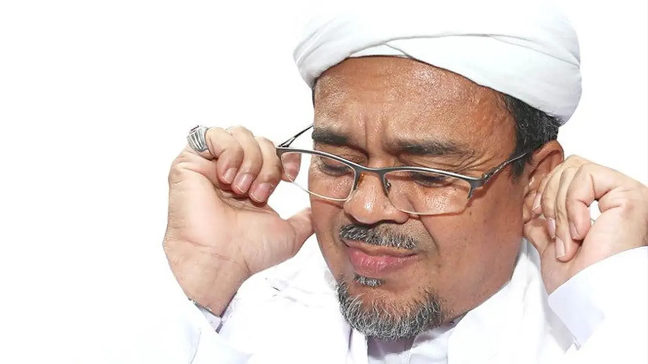 Banner Infografis Rizieq Shihab dan Status Hukum Kasusnya. (Liputan6.com/Trieyasni)