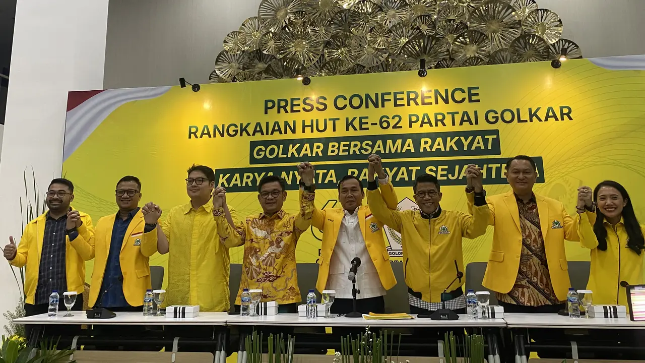 HUT ke-62, Golkar Siapkan Rangkaian Acara dari Ziarah hingga Apel Akbar