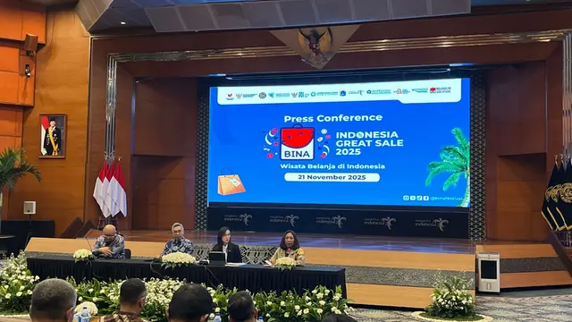 Press conference BINA Indonesia Great Sale 2025