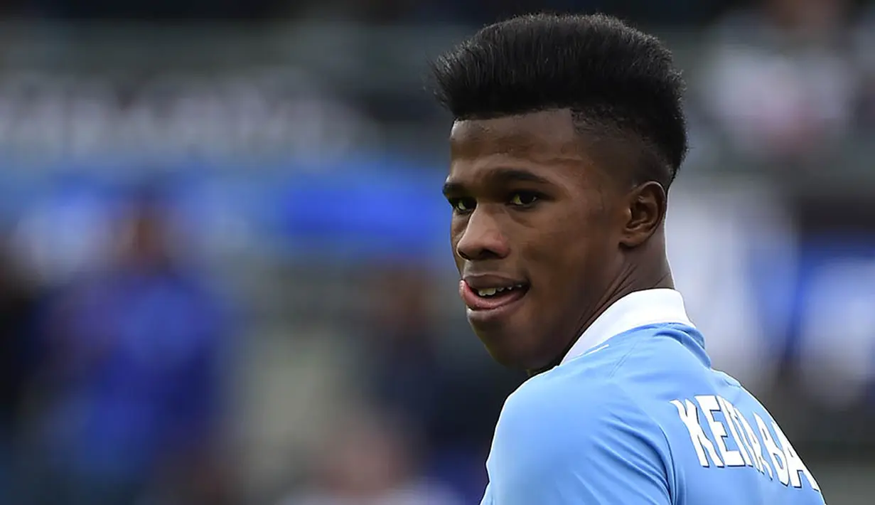3. Balde Diao Keita, Lazio, sudah menjadi incaran Liverpool sejak era Brendan Rodgers, namun sepertinya Klopp juga tertarik dengan pria berkebangsaan Spanyol itu. (AFP/Olivier Morin) 