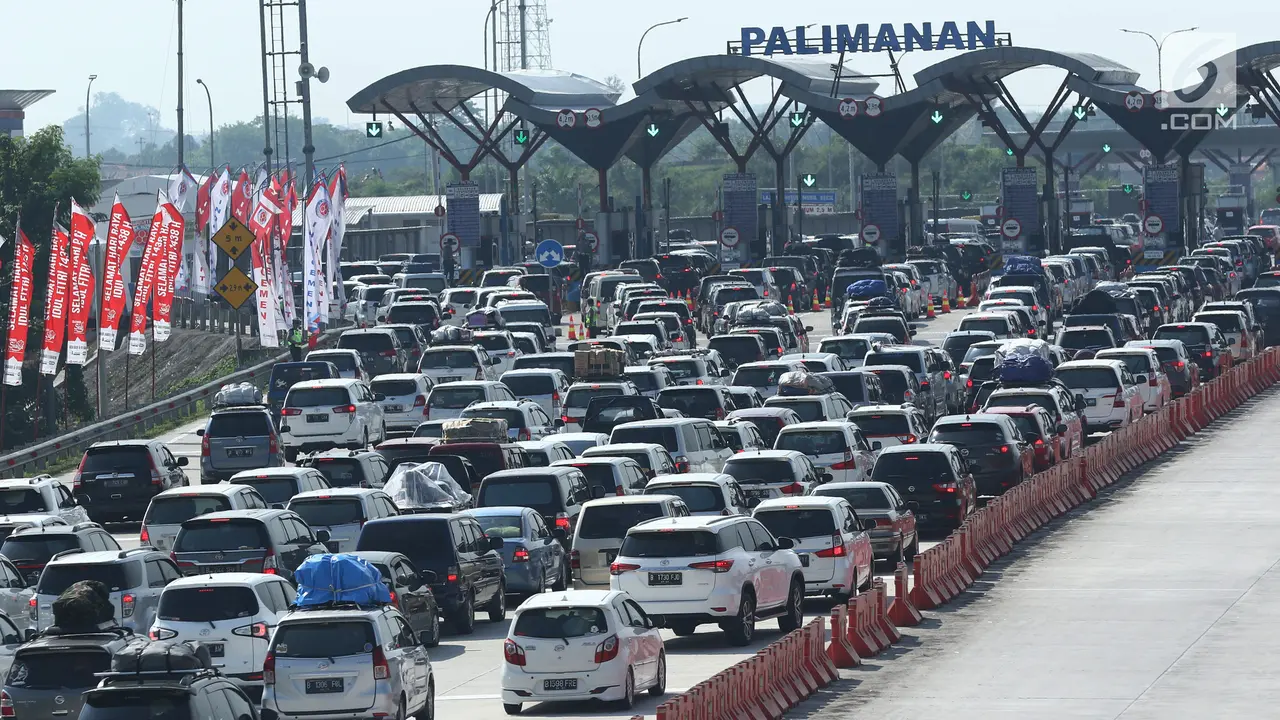 20170621-Pantauan Arus Mudik di Tol Palimanan-Gempur