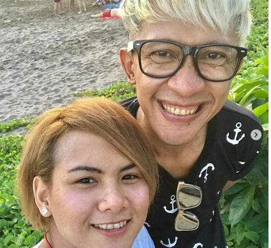 Aming dan Evelyn di Bali/Instagram.com