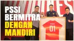 Berita video PSSI meresmikan kerja sama dengan Bank Mandiri sebagai presenting partner dengan durasi kerja sama tiga tahun. Nantinya PSSI akan mendapat suntikan dana sebesar Rp80 miliar untuk Timnas Indonesia.