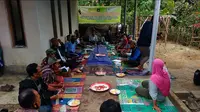 Kegiatan Sekolah Lapang Budidaya Jagung Program IPDMIP Kementan di Kelompok Tani Eat Nyiur, Desa Wajageseng, Kecamatan Kopang, Kabupaten Lombok Tengah, Nusa Tenggara Barat, Rabu (19/8/2020). (Ist)