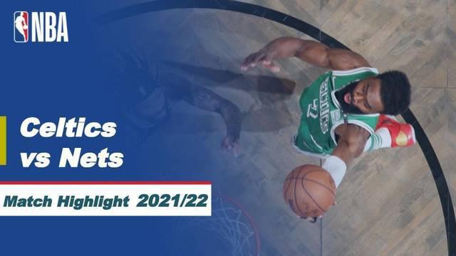 Berita video highlights NBA, pertandingan antara Brooklyn Nets melawan Boston Celtics dalam lanjutan NBA 2021/2022, Rabu (9/2/2022).