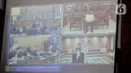Layar memperlihatkan suasana sidang lanjutan terdakwa kasus pembunuhan Brigadir Yosua Hutabarat atau Brigadir J, Ferdy Sambo dan Putri Candrawathi di PN Jakarta Selatan, Jakarta, Selasa (22/11/2022). Pada sidang kali ini, Putri Candrawathi mengikuti persidangan secara virtual lantaran terpapar virus corona Covid-19.  (Liputan6.com/Faizal Fanani)
