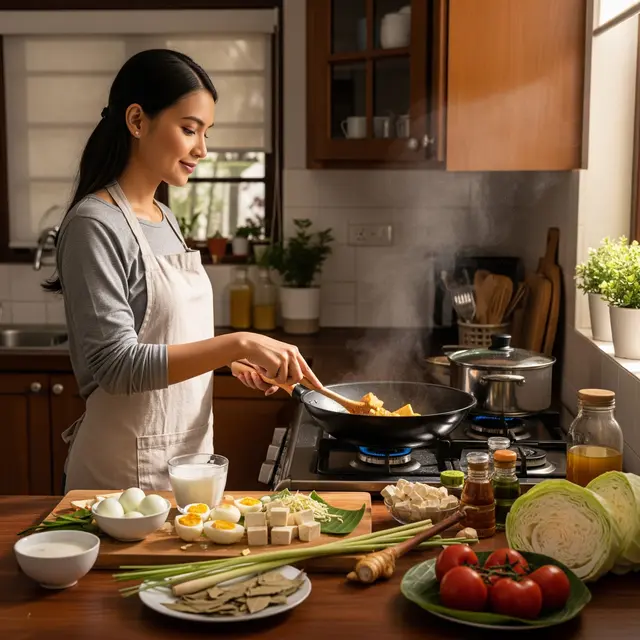 Resep Tongseng Telur dan Tahu (AI Generated)
