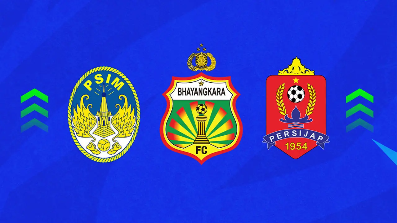 BRI Liga 1 - Tim Promosi Liga 1 2025/2026: PSIM Yogyakarta, Bhayangkara FC, Persijap Jepara