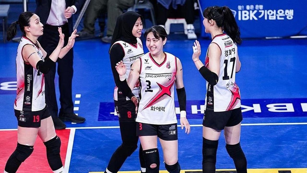 Hasil Korean V League 2024/25: Megawati Top Skor, Red Sparks Hajar GS Caltex & Raih 6 Kemenangan Beruntun