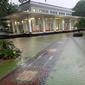 Istana Negara Banjir Akibat Hujan Semalaman (Foto: Setpres)
