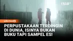 Di tengah dinginnya Antarktika, berdiri sebuah “perpustakaan” yang tak menyimpan buku sama sekali. Tempat ini berisi sampel es dari berbagai negara, yang menjadi arsip penting untuk meneliti perubahan iklim dan sejarah atmosfer Bumi.