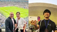 Potret 5 Artis Nonton Final World Cup 2022 di Qatar, Ada Maia Hingga Najwa Shihab