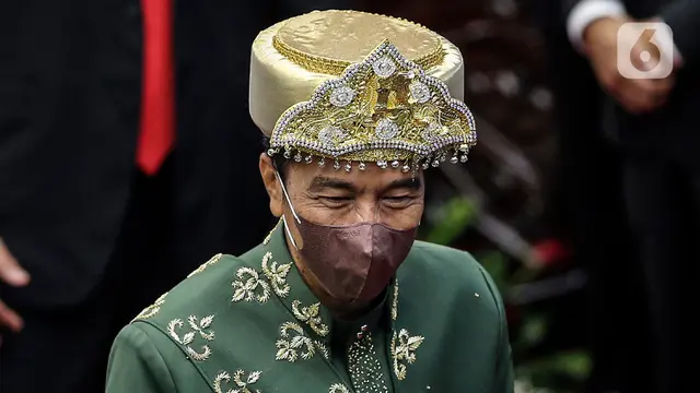 Momen Jokowi Hadiri Sidang Tahunan MPR 2022