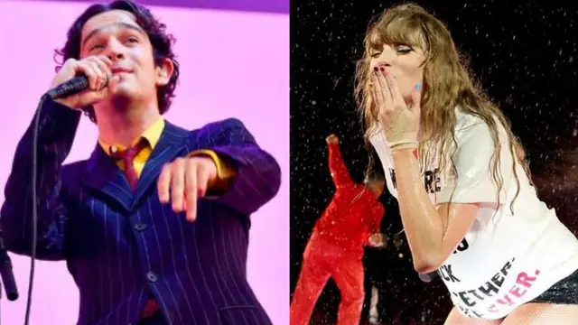 Taylor Swift dan Matty Healy tengah berpacaran