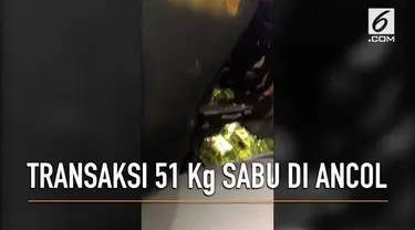 Warga negara Taiwan ditangkap BNN dan Bea Cukai karena akan menjual 51 Kg sabu di kawasan Ancol.