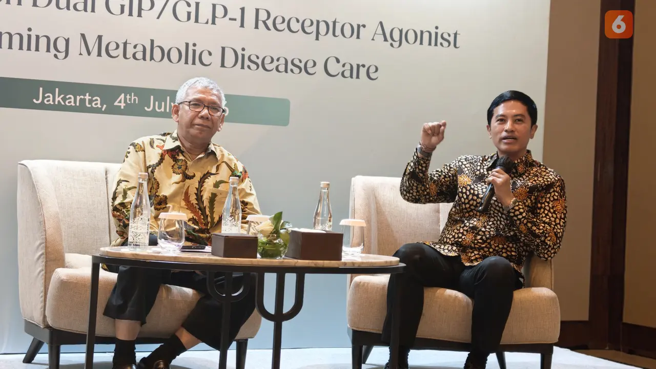 Ketua Himpunan Studi Obesitas Indonesia (HISOBI), Prof. dr. Dante Saksono Harbuwono, Sp.PD-KEMD, Ph.D., (Foto: Aditya Eka Prawira/Liputan6.com)