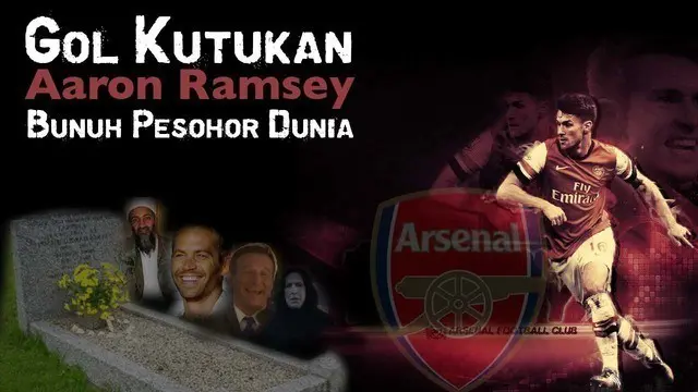 Aneh, 5 Gol Ramsey yang Diikuti Wafatnya Tokoh Dunia