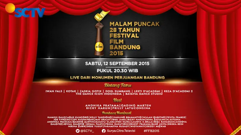 Panitia: SCTV Membuat FFB Jadi Festival Nasional 