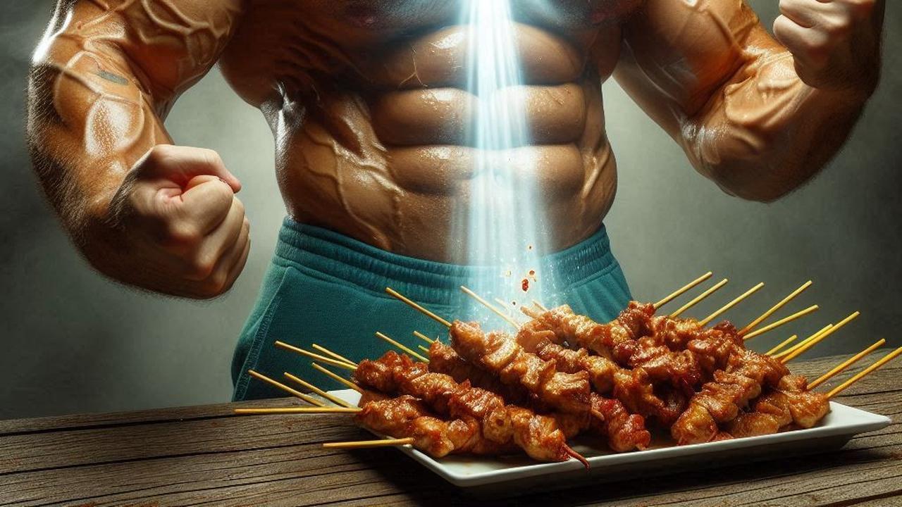 Ilustrasi Daging Kambing dan Vitalitas Pria
