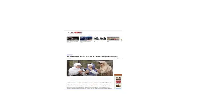 <p>Cek fakta artikel Indeks News terkait warga Arab Saudi</p>