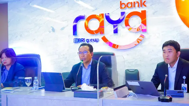 Manajemen PT Bank Raya Indonesia Tbk (AGRO) saat public expose live 2025. (Foto: istimewa)