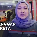 Simulasi Tanggap Darurat Kereta Cepat