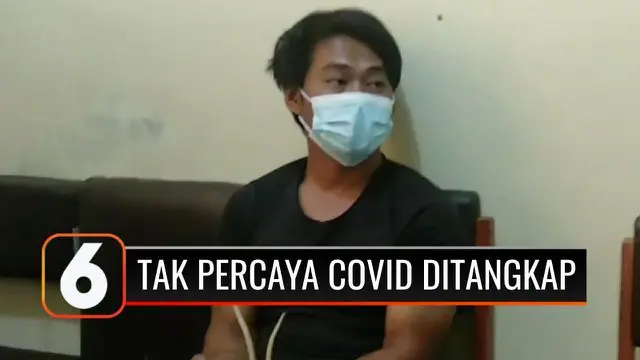 VIDEO: Sesumbar di Medsos Tak Percaya Covid-19, Pria di Kuningan Ditangkap Polisi