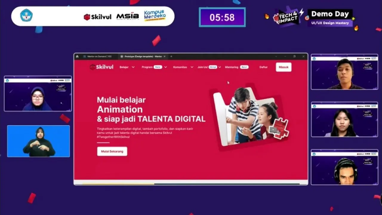 800 Mahasiswa dari Berbagai Universitas di Indonesia Tingkatkan Keterampilan Digital