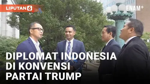 VIDEO: KBRI Kirim Empat Diplomat Amati Konvensi Nasional Partai Republik