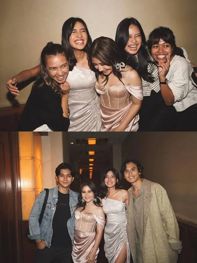 Prilly Latuconsina di gala premiere film Kukira Kau Rumah (Foto: Instagram/@prillylatuconsina96)