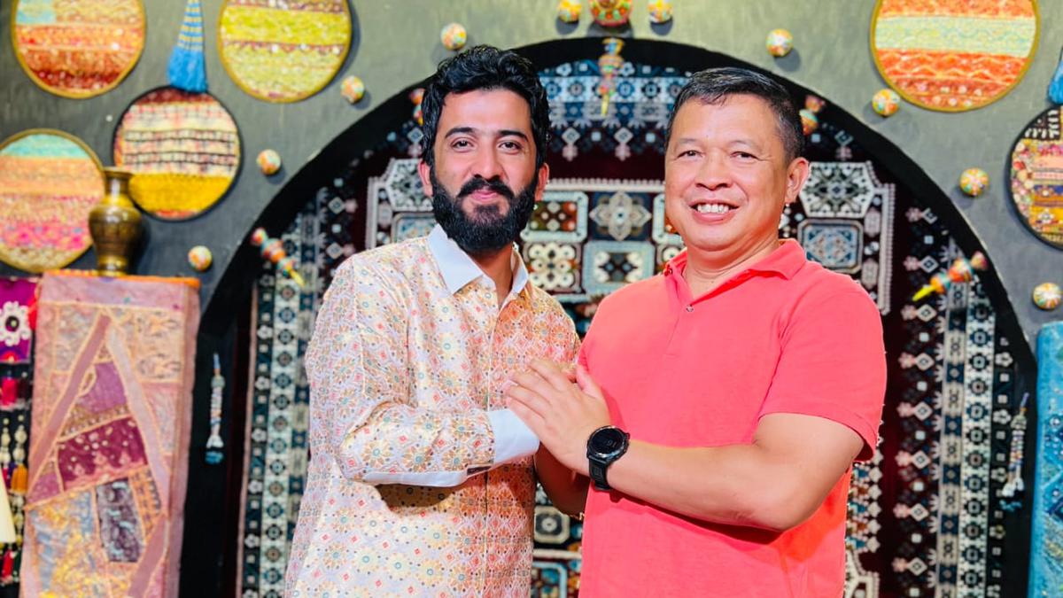 Selebgram Atta Ul Karim Bertemu Wakil Kepala BIN, Bahas 75 Tahun Hubungan Indonesia dan Pakistan