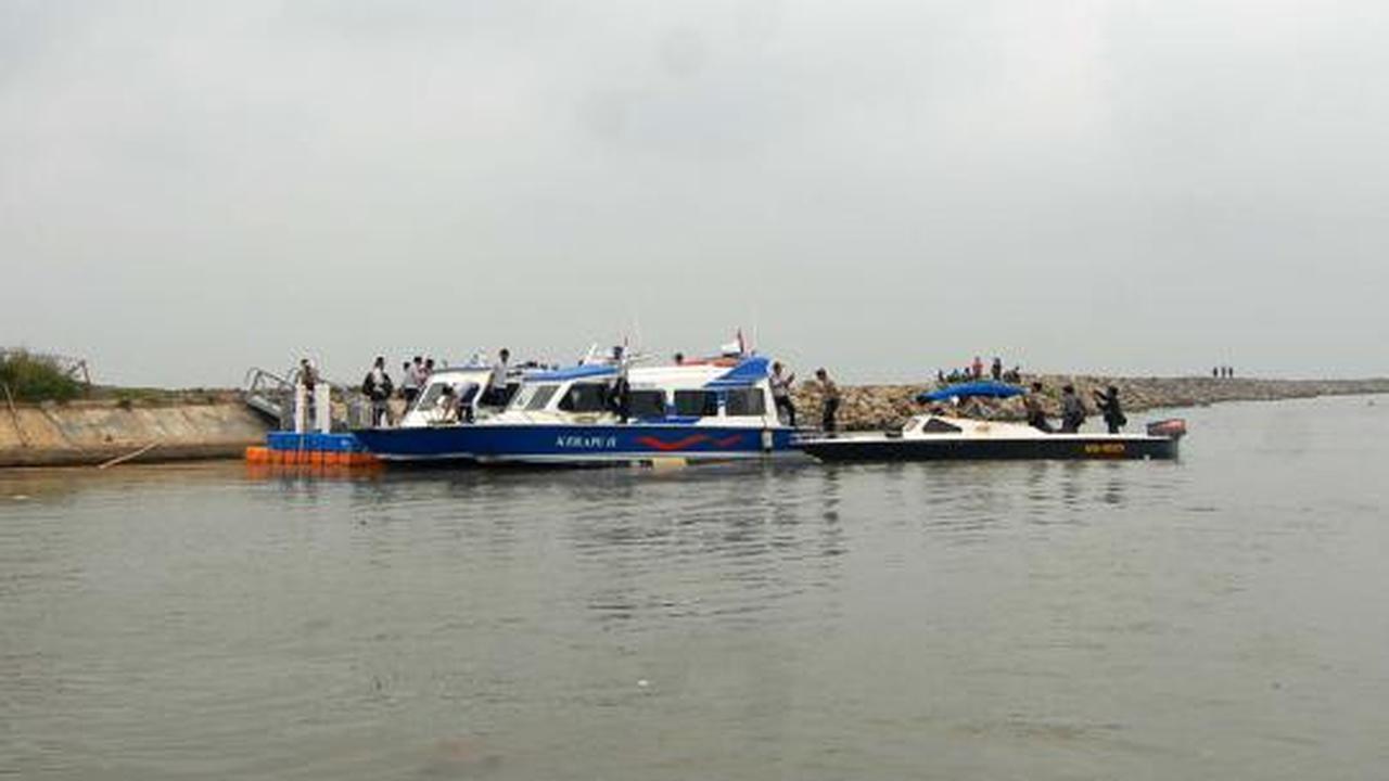 2 Kapal KM Kerapu resmi menjadi sarana waterway warga Marunda