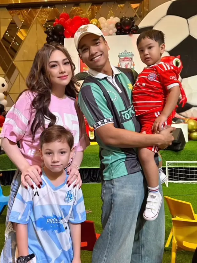 Potret Ulang Tahun Baby L ’Levian’ (Instagram/@celine_evangelista)