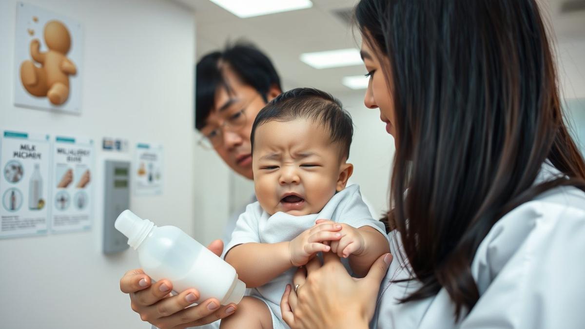 Cara Tes Alergi Susu Sapi pada Bayi