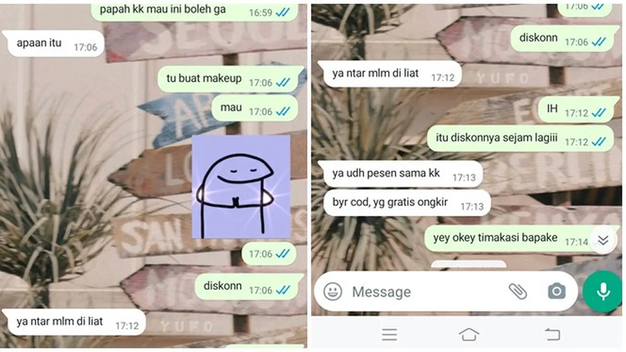 6 Chat Anak Minta Beliin Barang ke Bapak Ini Bikin Senyum-senyum