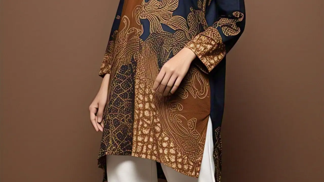 Gaya Batik Hijab Kondangan 2025