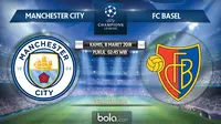 Liga Champions_Manchester City Vs FC Basel (Bola.com/Adreanus Titus)