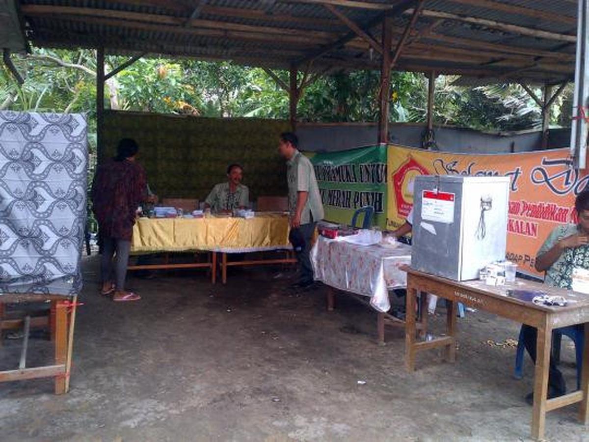 Walau sepi, Pilkada Bangkalan tetap dijaga polisi