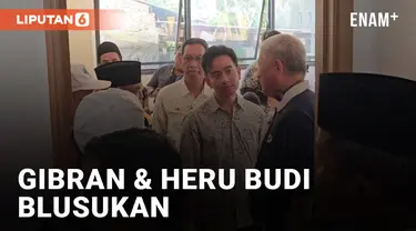 Gibran Temani Heru Budi Kunjungi Kawasan Kamal Muara