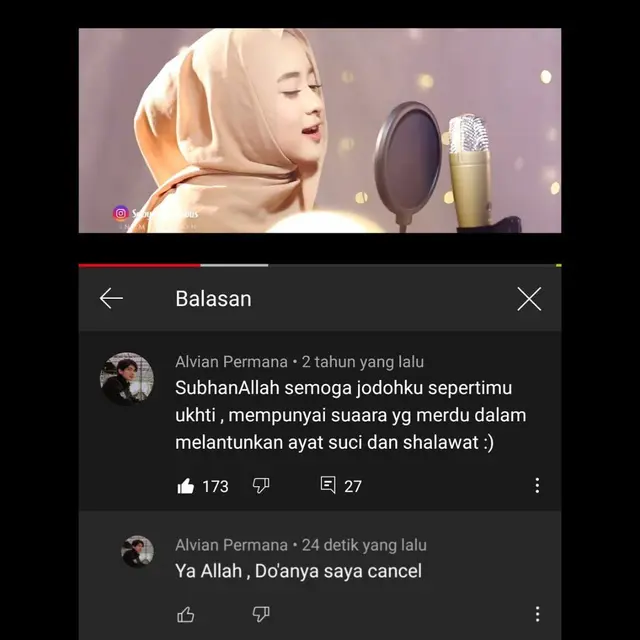Unggahan soal Nissa Sabyan. (Foto: Instagram @lambe_turah)
