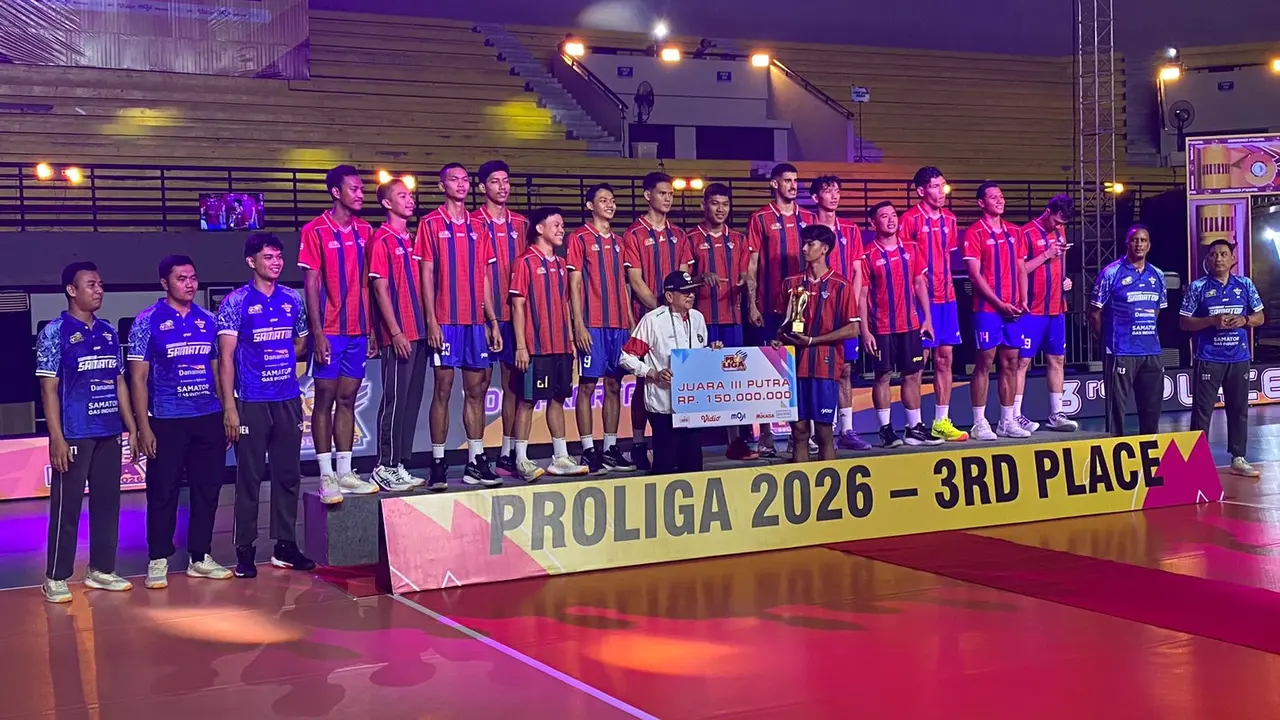 Samator Rebut Peringkat Ketiga Proliga 2026, Gilas Garuda Jaya di GOR Amongrogo
