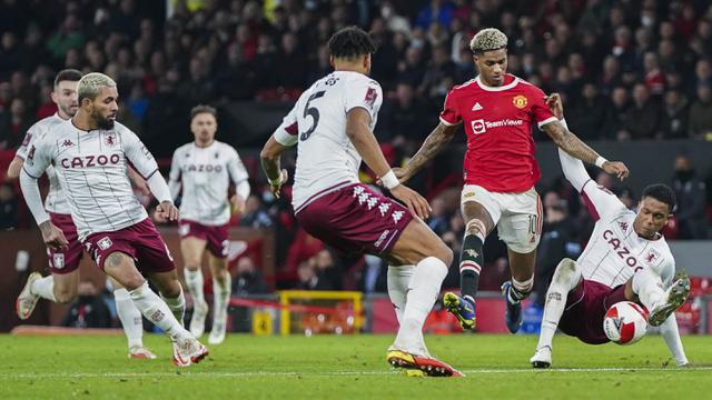 Foto: Tanpa Cristiano Ronaldo, Manchester United Tekuk Aston Villa di Piala FA