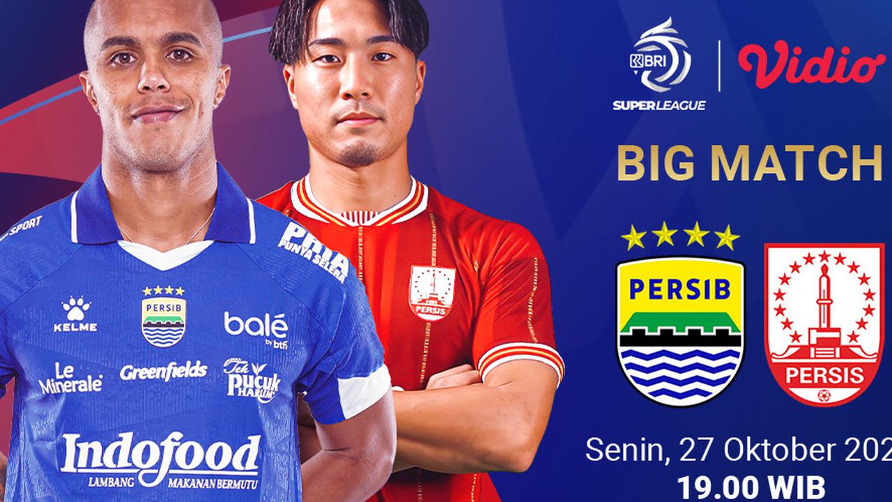 Nonton BRI Super League 2025/26: Persib Bandung vs Persis Solo Tayang Eksklusif di Vidio