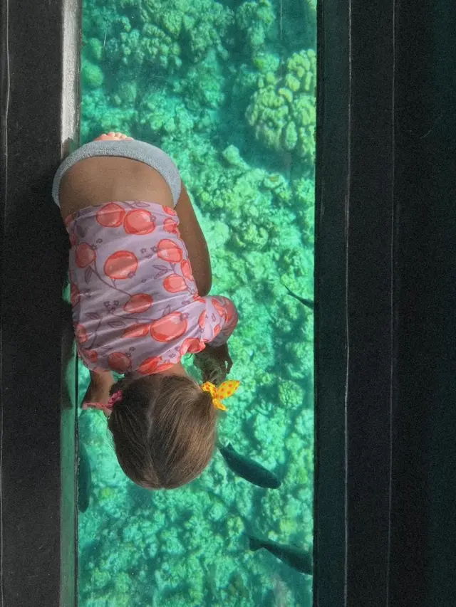 Khai merayakan ulang tahunnya yang keempat (Instagram/@gigihadid)