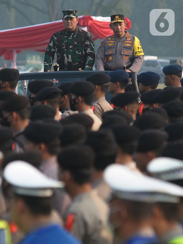 APel Gelar Pasukan KTT ke-43 ASEAN di Monas